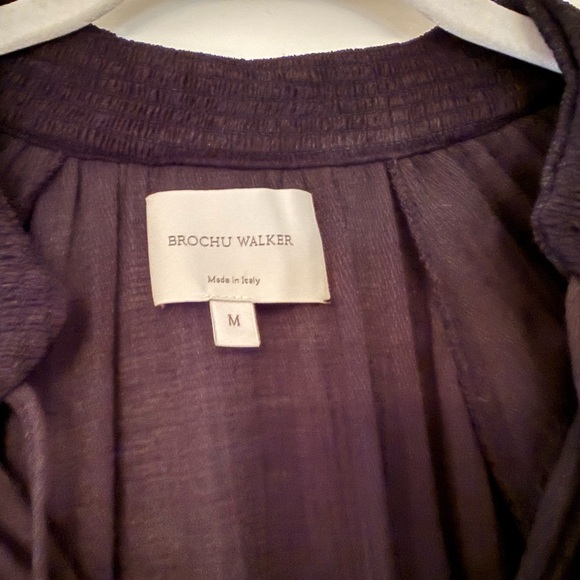 Brochu Walker Black Sheer Blouse - Picture 4 of 7